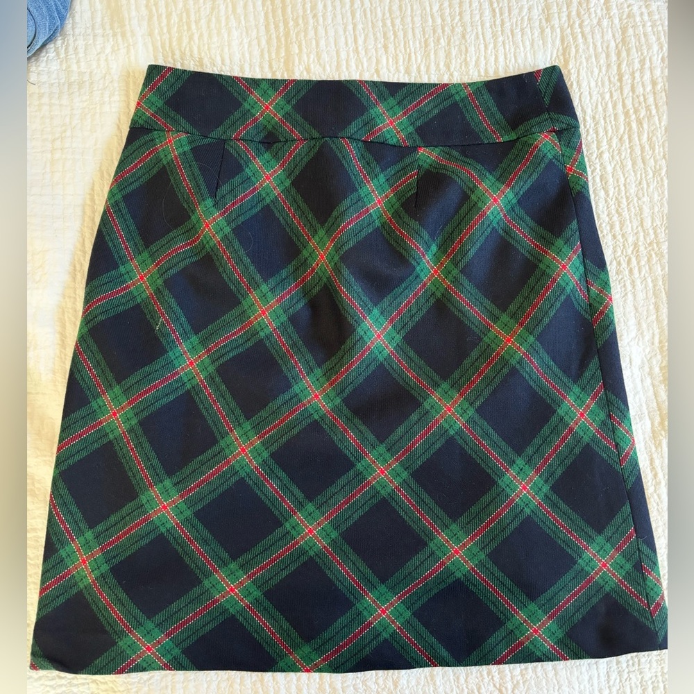 Plaid Talbots Skirt